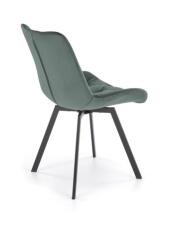 Стул HALMAR K519 темно-зеленый/черный, поворотный