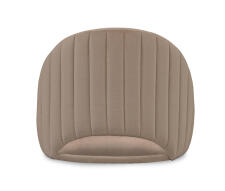 Стул полубарный Sheffilton SHT-ST34-1/S29P-1 латте/золото