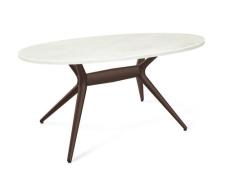 Стол Sheffilton SHT-TU30-2/TT 120/80 артикул SHT-СП07 коричневый/бетон крем Стол Sheffilton SHT-TU30-2/TT 120/80 артикул SHT-СП07 коричневый/бетон крем