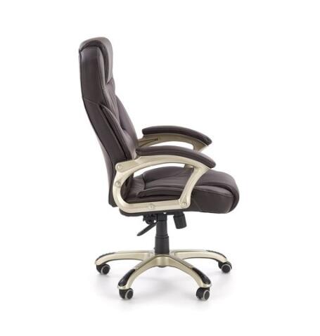 Кресло компьютерное HALMAR DESMOND т.коричневый