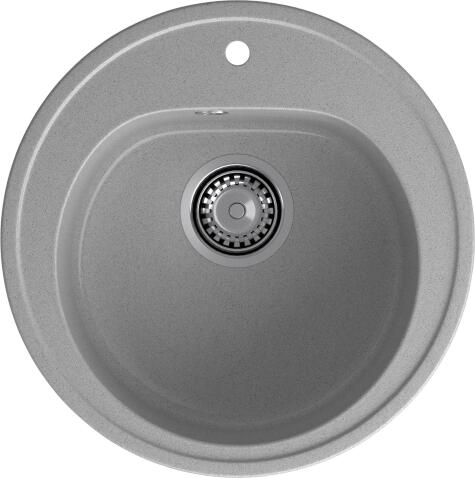 Кухонная мойка GRANFEST RONDO R-510 серый