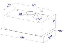 Вытяжка ZORG TECHNOLOGY BASTA 1030 60 M белый