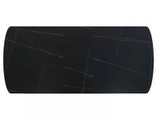 Стол обеденный SIGNAL VECTOR Ceramic черный/черный 160-200/90