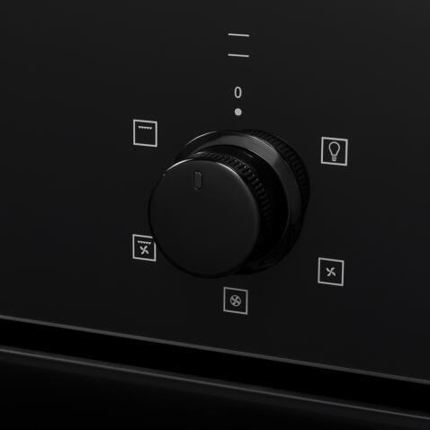 Духовой шкаф электрический ZORG TECHNOLOGY ROL67 black