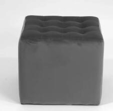 Пуф SIGNAL LORI Velvet Bluvel 14 серый