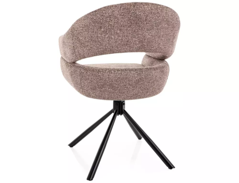 Стул SIGNAL BORGO Leo 32 темно-бежевый/черный, поворотный