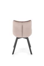 Стул HALMAR K520 бежевый/черный, поворотный