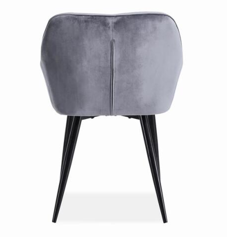 Стул HALMAR K487 серый/черный