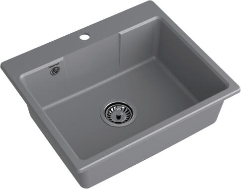 Кухонная мойка GRANFEST URBAN UR-658 темно-серый