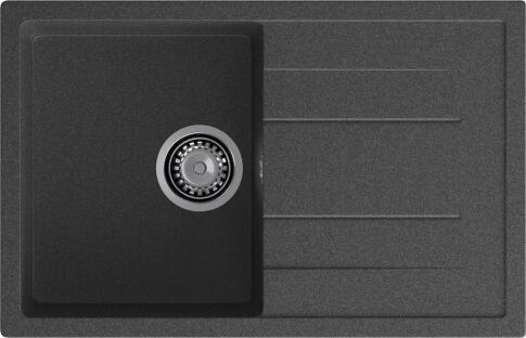 Кухонная мойка GRANFEST QUADRO Q-780L графит
