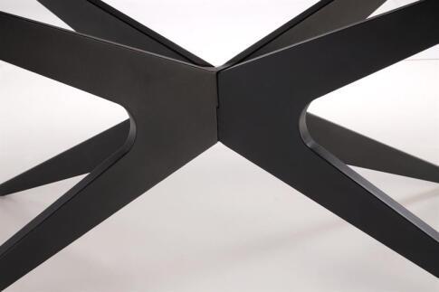 Стол обеденный HALMAR SANDRO черный/черный 180-240/100