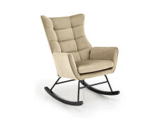 Кресло-качалка HALMAR BAZALTO бежевый