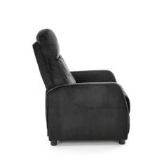 Кресло HALMAR FELIPE 2 раскладное, черный/венге