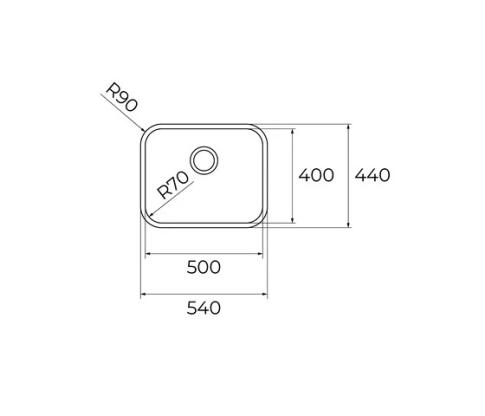 Мойка из нерж. стали TEKA BET 50.40.20 PLUS POLISHED