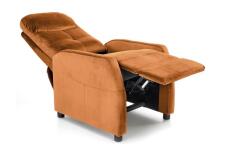 Кресло HALMAR FELIPE 2 раскладное, корица