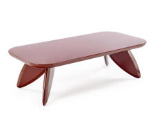 Стол журнальный HALMAR SORAYA бордовый