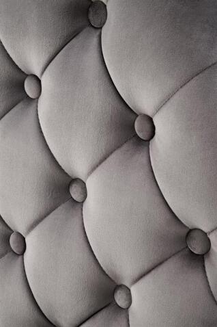 Стул HALMAR K555 серый/серебряный