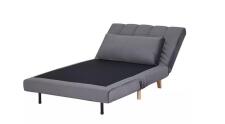 Диван SIGNAL BILLY Velvet tap. 139 раскладной, серый/бук Диван SIGNAL BILLY Velvet tap. 139 раскладной, серый/бук