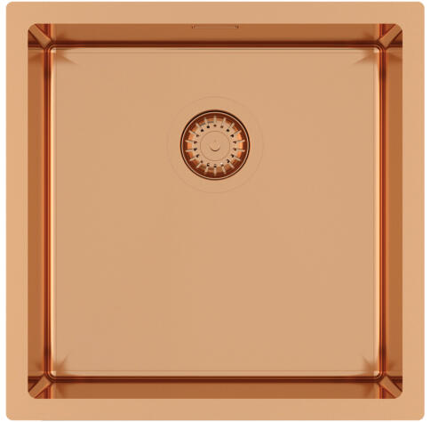 Мойка кухонная AQUASANITA Steel DER 100 X-C copper