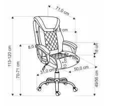 Кресло компьютерное HALMAR HELDER 2 серый