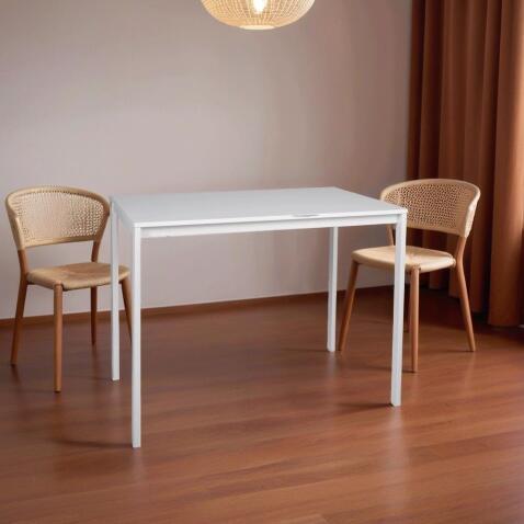 Стол обеденный SIGNAL MARIO белый/белый 100/60