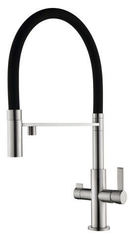Смеситель AquaSanita Soifos 7763 002 steel
