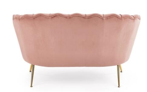 Софа HALMAR AMORINITO XL светло-розовый/золотой