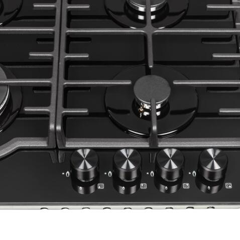 Поверхность газовая ZORG TECHNOLOGY HAG62 FDW black