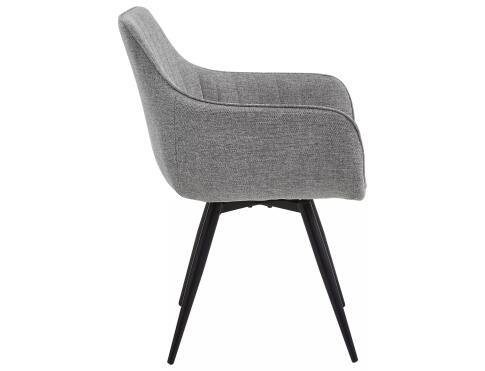 Стул SIGNAL BALLO Brego 07 светло-серый/черный, поворотный