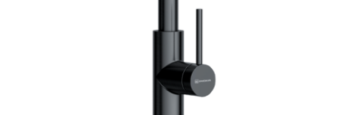 Смеситель для кухни Omoikiri Shinagawa Slim GM вороненая сталь