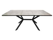 Стол ВВР Миллер Каспий бронзовый/черный №7, пластик 120-160/80