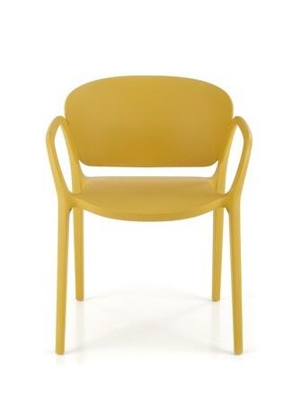 Стул HALMAR K491 горчичный