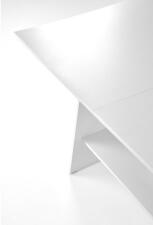 Стол-трансформер HALMAR ERIKA белый 120-160/70