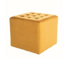 Пуф SIGNAL LORI Velvet Bluvel 68 карри