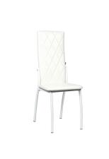 Стул ВВР Румба белый/белый, экокожа