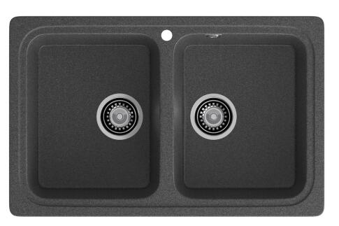 Кухонная мойка GRANFEST STANDART S-780K графит