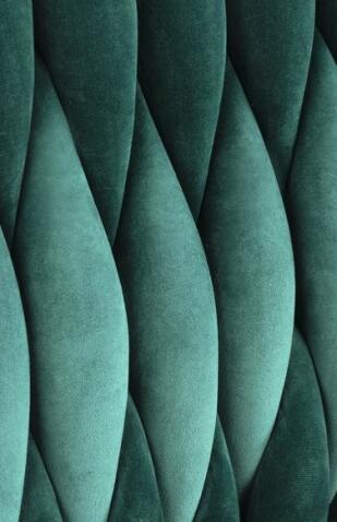 Стул HALMAR K436 темно-зеленый/золотой