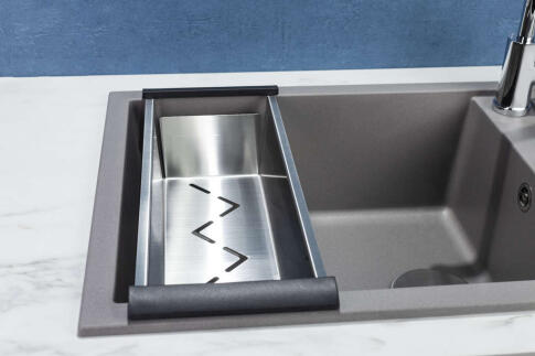 Коландер для мойки Omoikiri CO-04 IN нержавеющая сталь