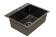 Кухонная мойка из нержавейки BLANTEK LS-5848HN Honeycomb Nano black