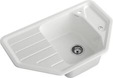 Кухонная мойка GRANFEST CORNER C-800E иней