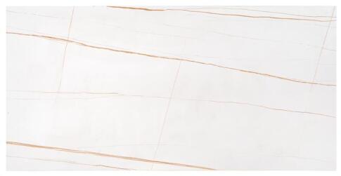 Стол журнальный HALMAR UNIVERSE 3 белый мрамор/золотой