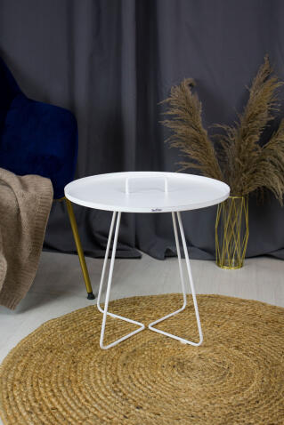 Стол журнальный Sheffilton SHT-CT42 белый