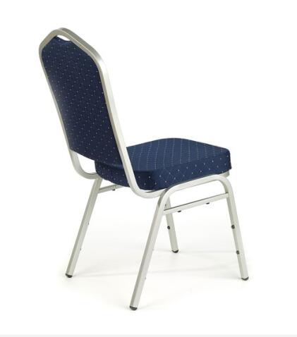 Стул HALMAR K66S голубой/серебристый