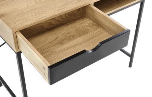 Стол компьютерный HALMAR B50 натуральный/черный