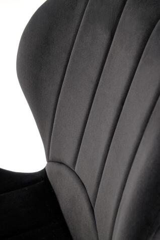 Стул HALMAR K538 черный/черный