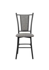 Стул ВВР Марсель серый/черный, рогожка