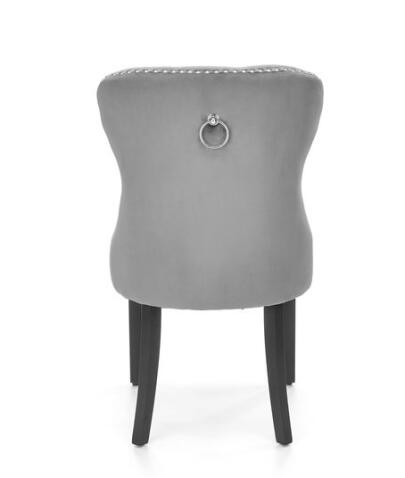 Стул HALMAR MIYA серый/черный