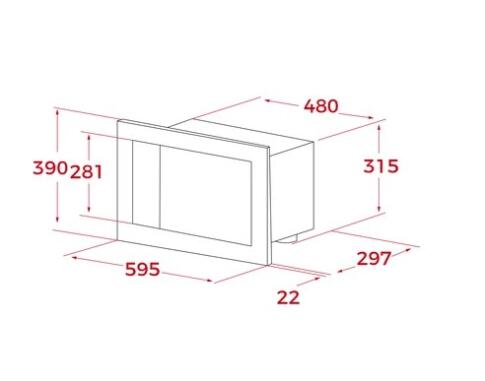 Микроволновая печь TEKA ML 8200 BI L FULL BLACK