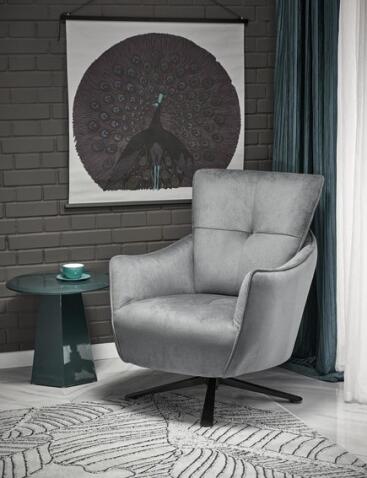 Кресло HALMAR SCAMPI серый