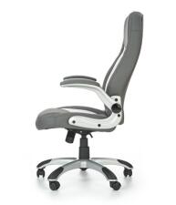 Кресло компьютерное HALMAR SATURN серый/серебристый